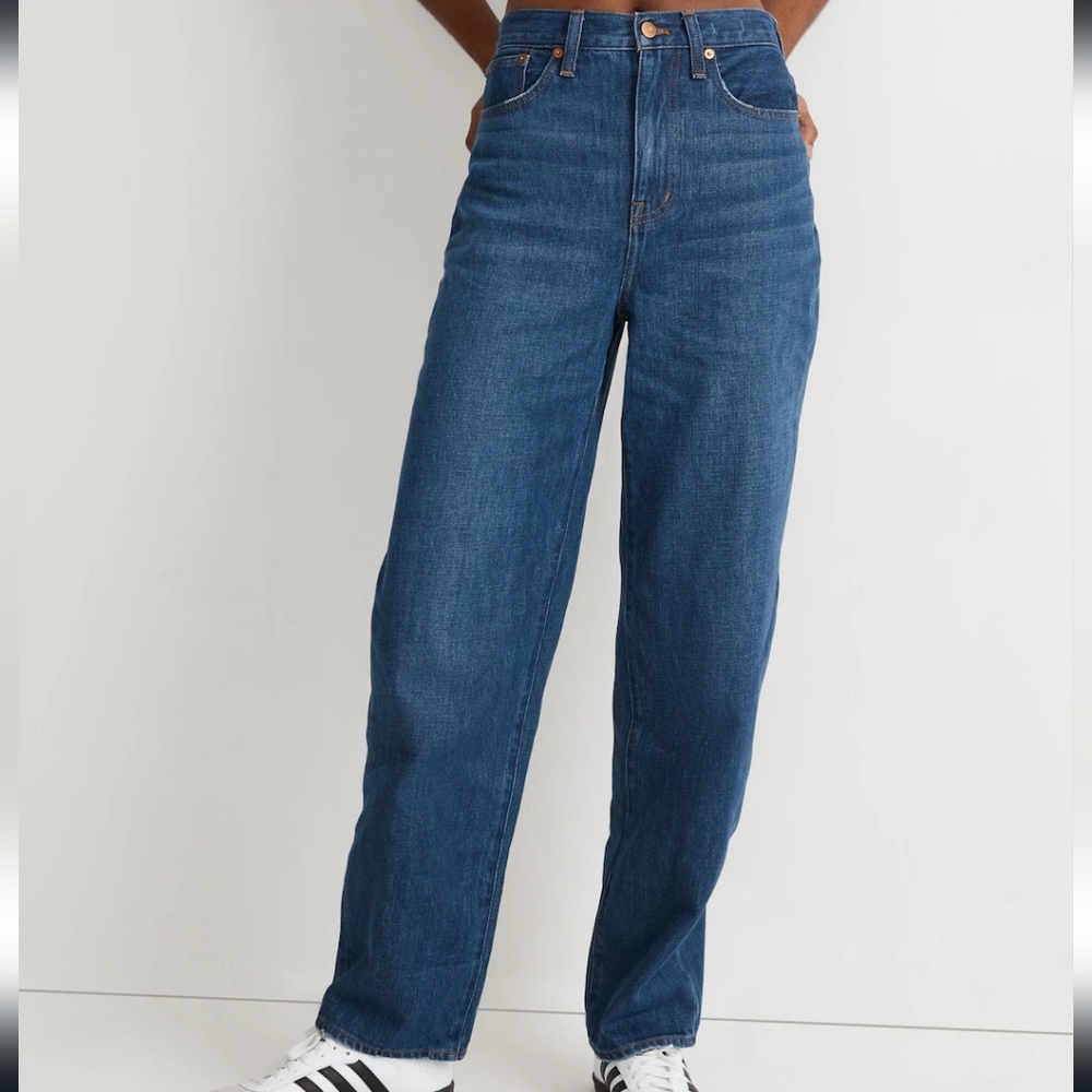 NWT Madewell Baggy Straight Jeans